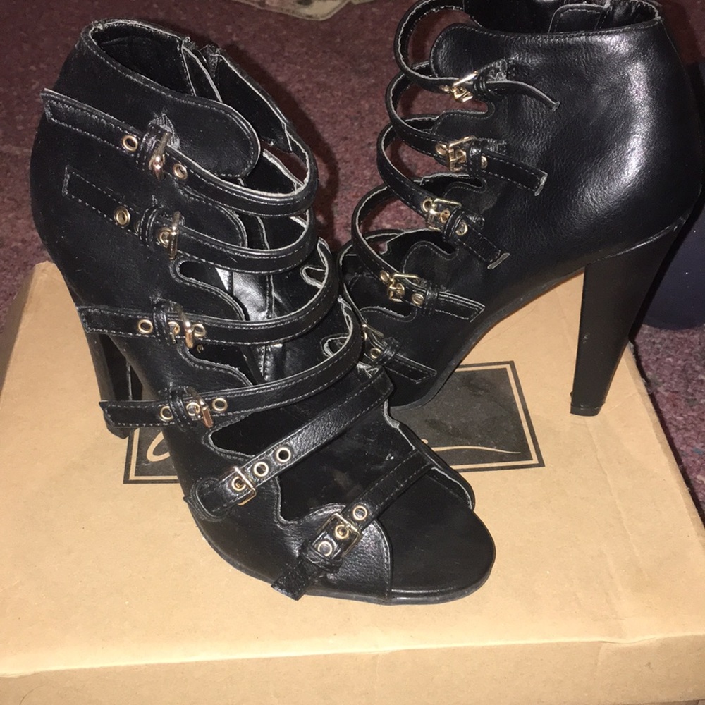 Black heels